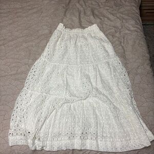 Anthropologie 3/4 maxi skirt